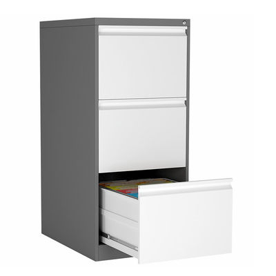 Anti Tilt Grey Goose Handle Multidrawer ตู้เก็บเอกสารแนวตั้ง