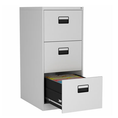 Anti Tilt Grey Goose Handle Multidrawer ตู้เก็บเอกสารแนวตั้ง