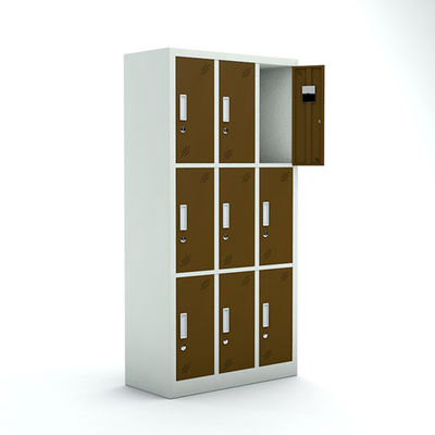 9 ประตูตู้เก็บของแบบ Multi Door ความสูงเต็มรูปแบบสำหรับบ้านและโรงเรียน