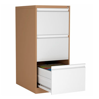 Office Under Desk 3 ลิ้นชักตู้เก็บเอกสารเหล็กดำ