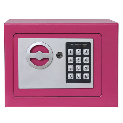 กล่องล็อคเหล็กอิเล็คทรอนิคส์ทนไฟพร้อมปุ่มกด Digital Safe Home use