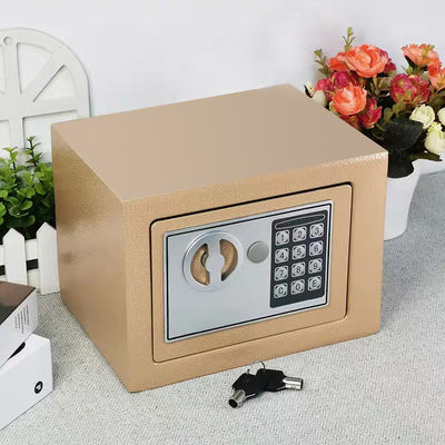 กล่องล็อคเหล็กอิเล็คทรอนิคส์ทนไฟพร้อมปุ่มกด Digital Safe Home use