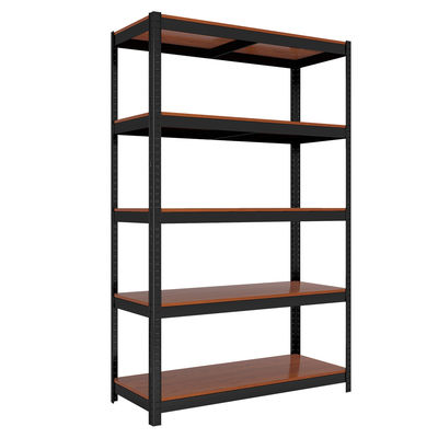 Heavy Duty Free Standing Steel Shelf Rack 5 - Tier Storage Multipurpose Display