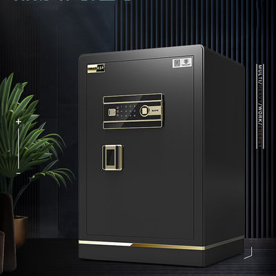 Black Home Office Safe Box พื้นที่เก็บข้อมูลขนาดใหญ่ Digital Security Digital