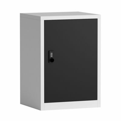 โรงยิมขนาดเล็กใช้ตู้เก็บของโลหะเหล็กสีดำ Digital Lock Metal Locker Organizer