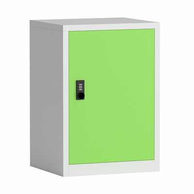 โรงยิมขนาดเล็กใช้ตู้เก็บของโลหะเหล็กสีดำ Digital Lock Metal Locker Organizer